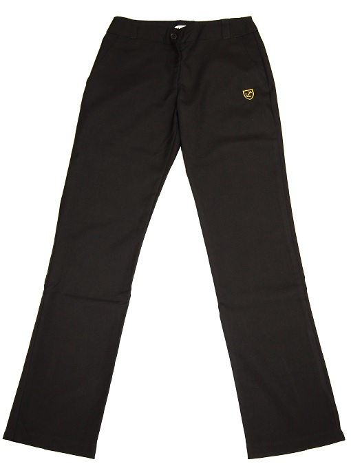 Women Wide leg Trousers Formal Office Work Girls School college Uni Smart  Pants | eBay